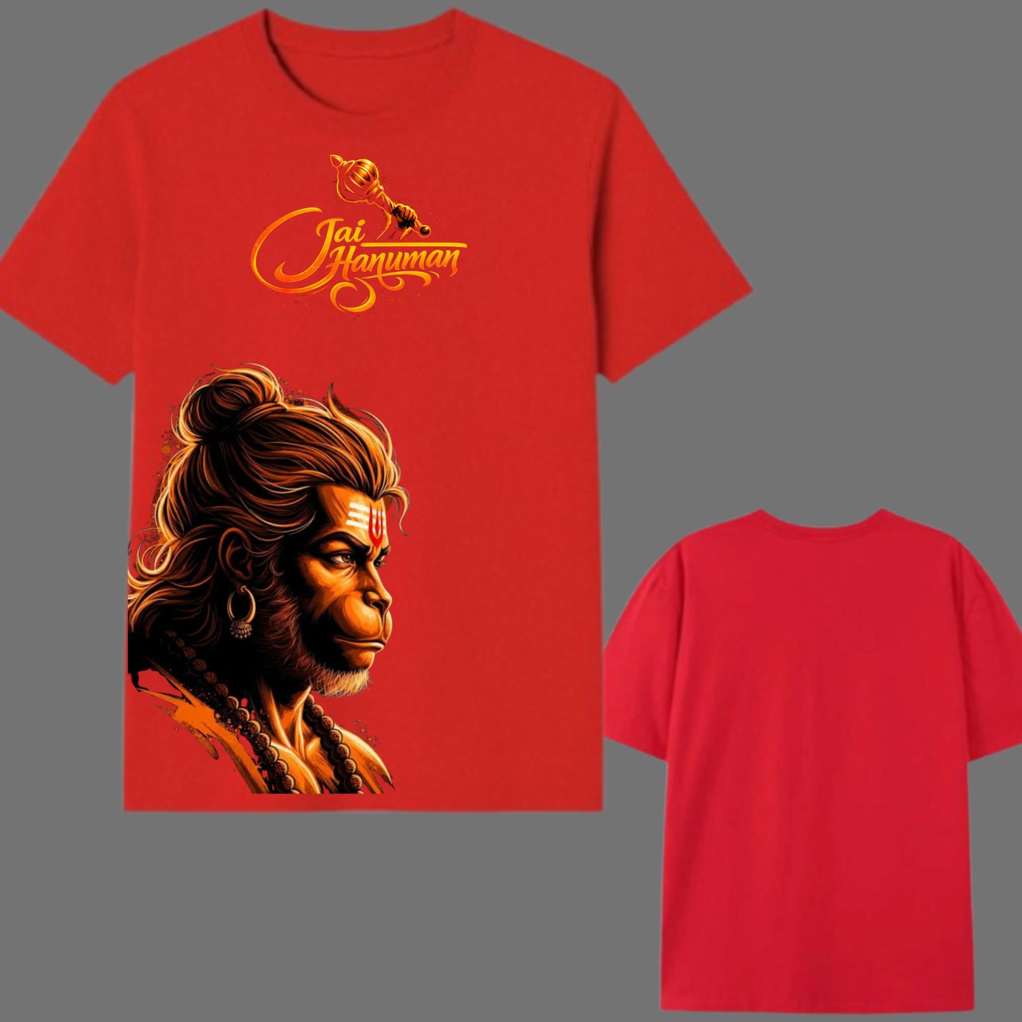 Jai Hanuman Oversized Graphic Printed T-Shirt – Y2R FASHION