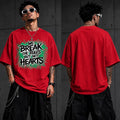 Break The Rules Oversized Graphic T-Shirt