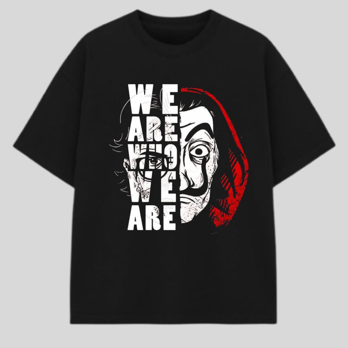 Money Heist Oversized Streetwear Tee