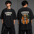 Summer Vibes Oversized Graphic T-Shirt