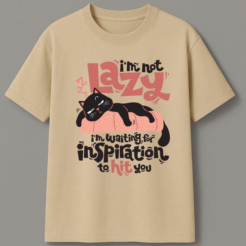 Lazy Cat Oversized Graphic Printed T-Shirt –Y2R FASHION