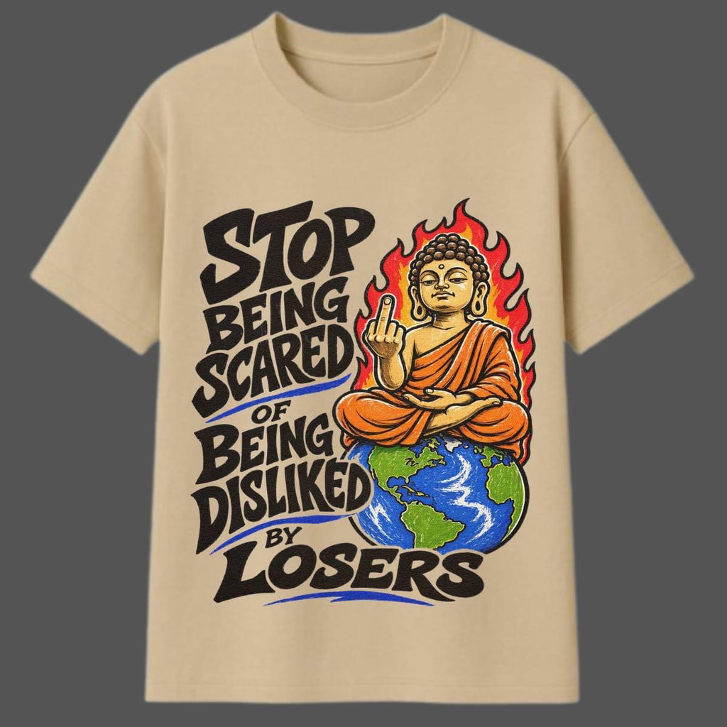Fearless Mind Oversized Graphic T-Shirt