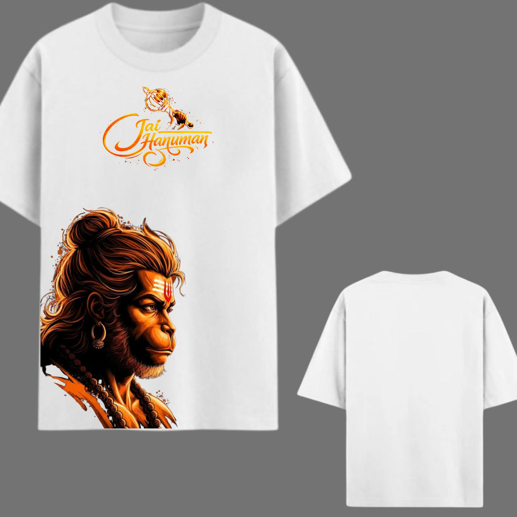 Jai Hanuman Oversized Graphic Printed T-Shirt – Y2R FASHION