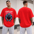 Cardio Day Hunt Mode On Oversized Graphic T-Shirt