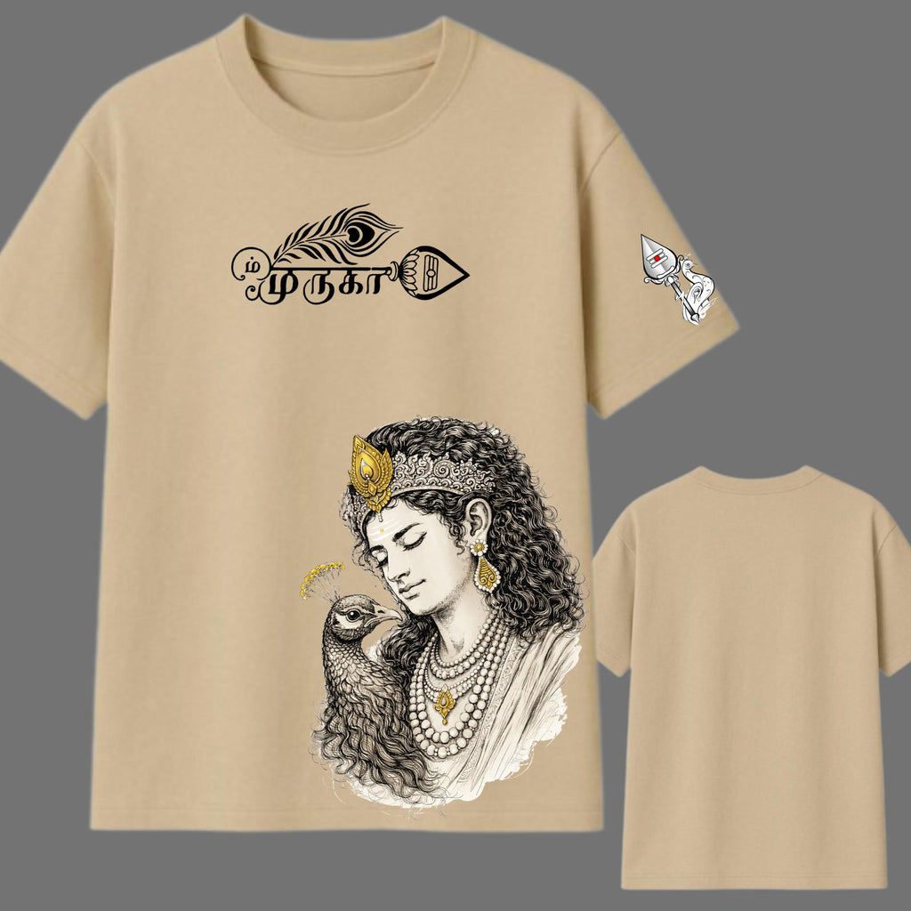 Muruga Oversized Graphic Printed T-Shirt Y2R FASHION