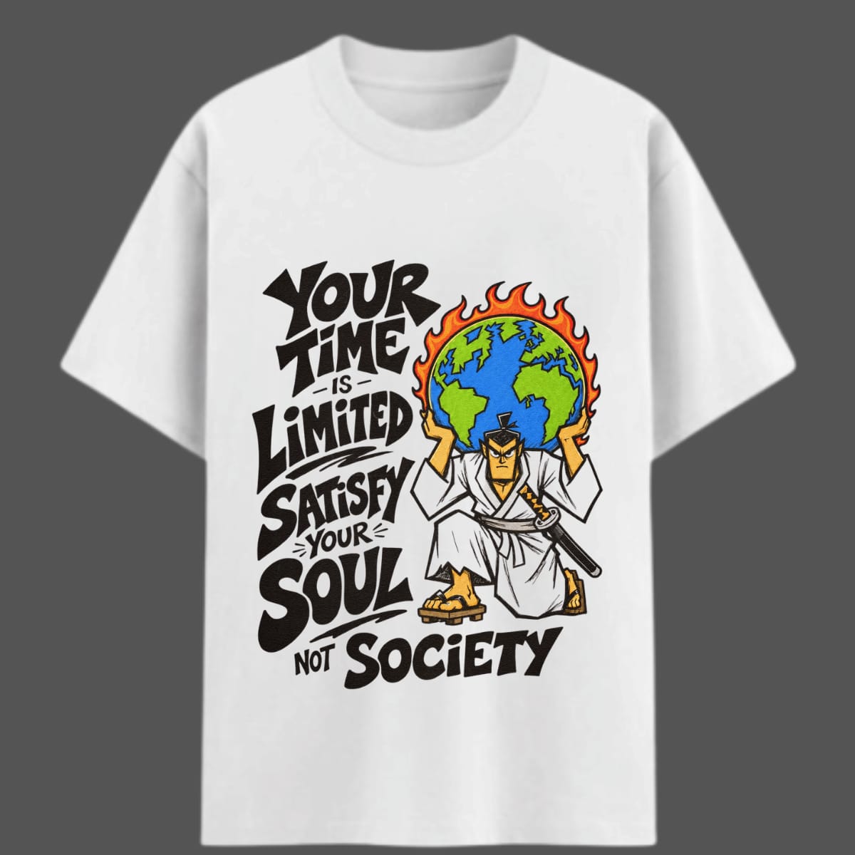 Limited Time Oversized Anime Graphic T-Shirt