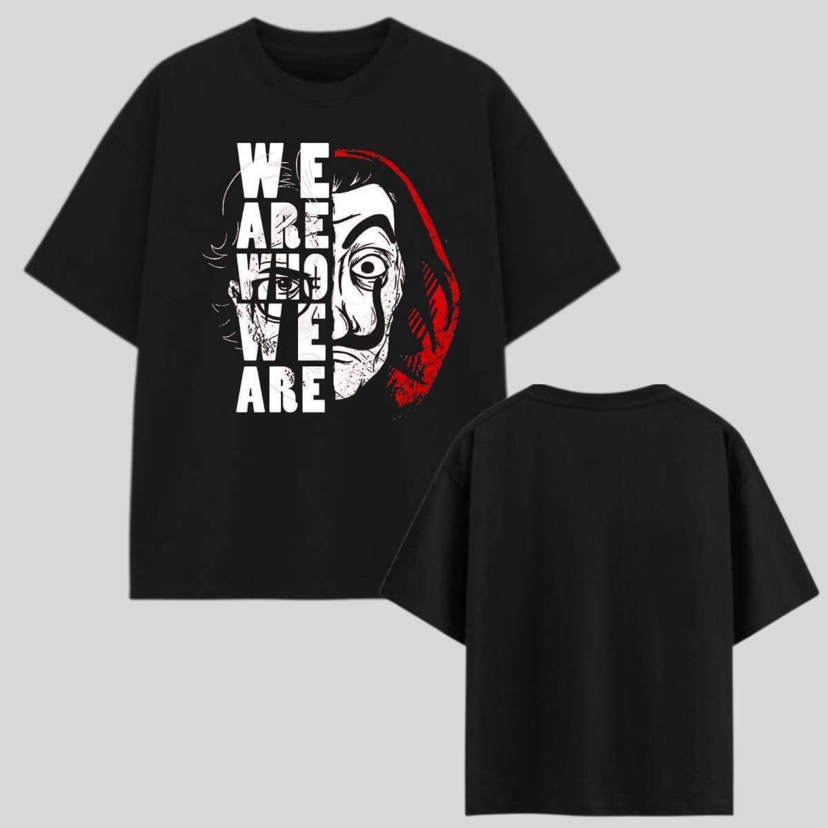 Money Heist Oversized Streetwear Tee