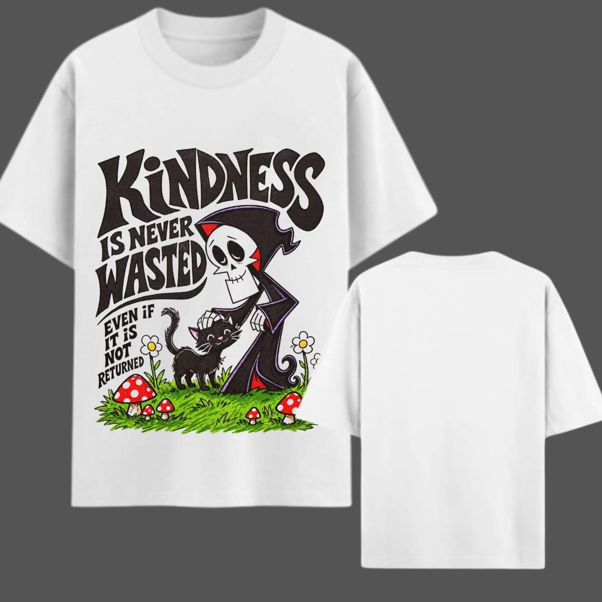 Shadow Kindness Oversized Graphic Tee