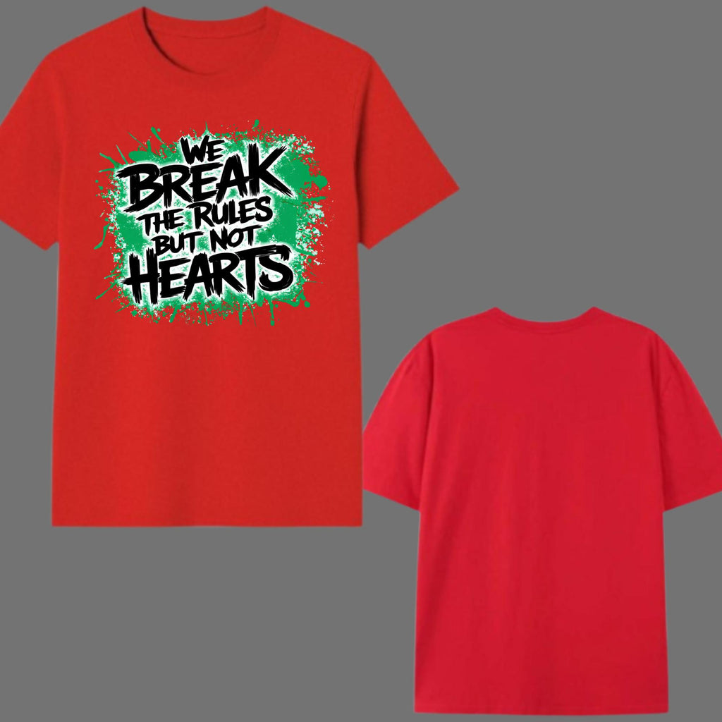 Break The Rules Oversized Graphic T-Shirt