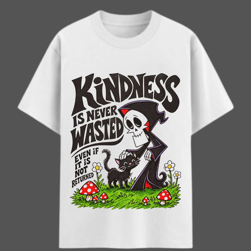 Shadow Kindness Oversized Graphic Tee