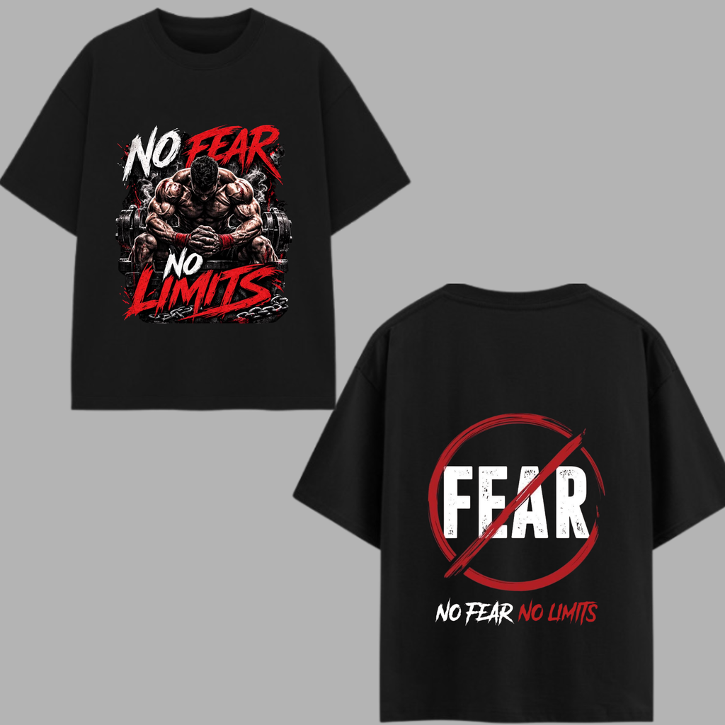 Fearless Elite Oversized Graphic T-shirt