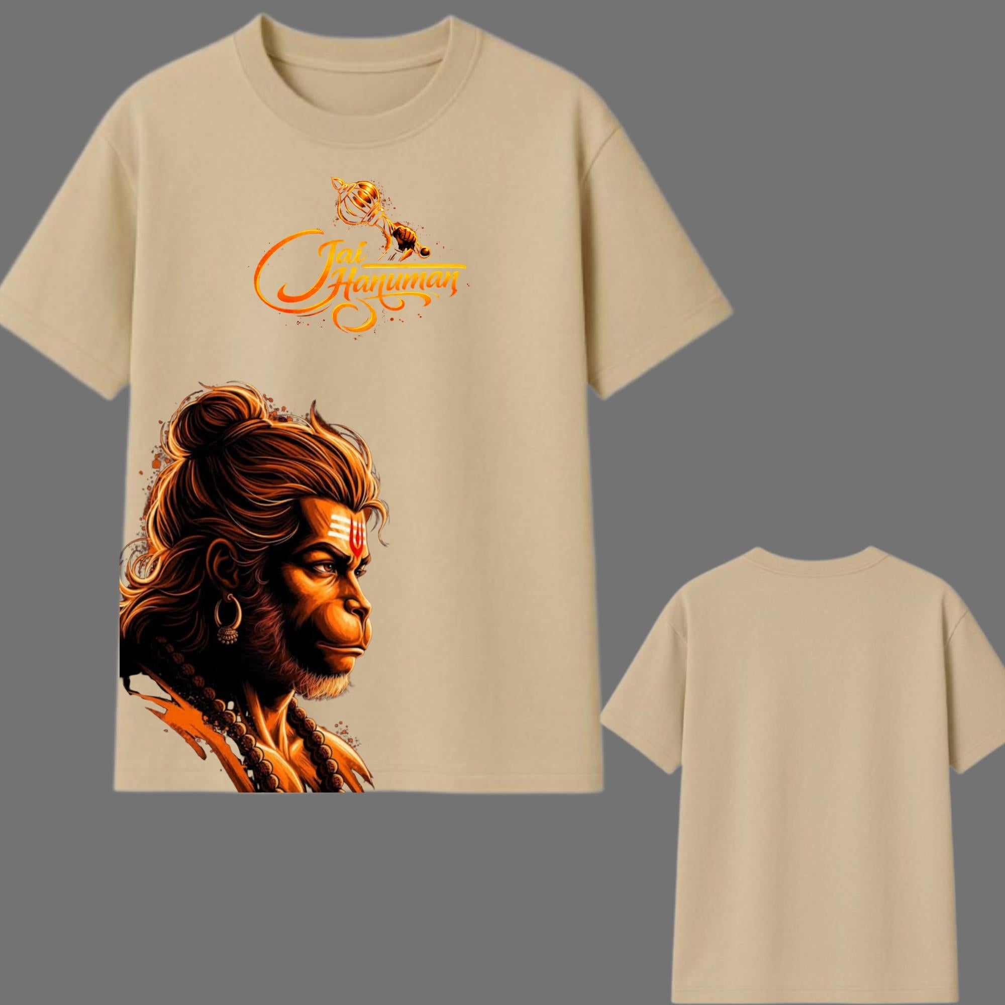 Jai Hanuman Oversized Graphic Printed T-Shirt – Y2R FASHION