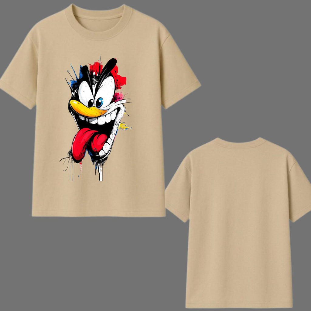 Crazy Cartoon Oversized Graphic Printed T-Shirt Y2R FASHION