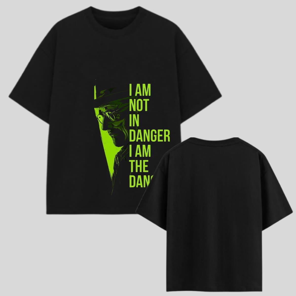 I Am The Danger Oversized Graphic T-Shirt