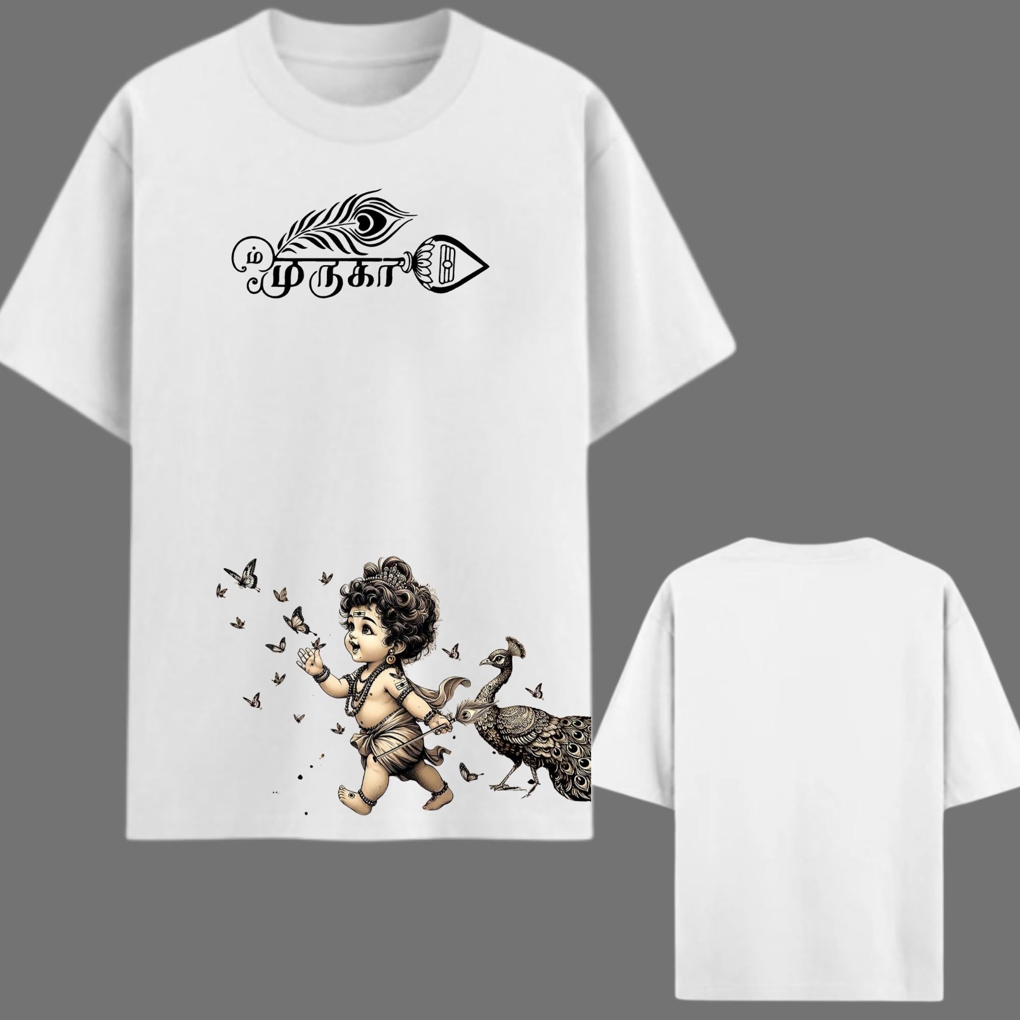 Little Muruga Oversized Graphic Printed T-Shirt – Y2R FASHION