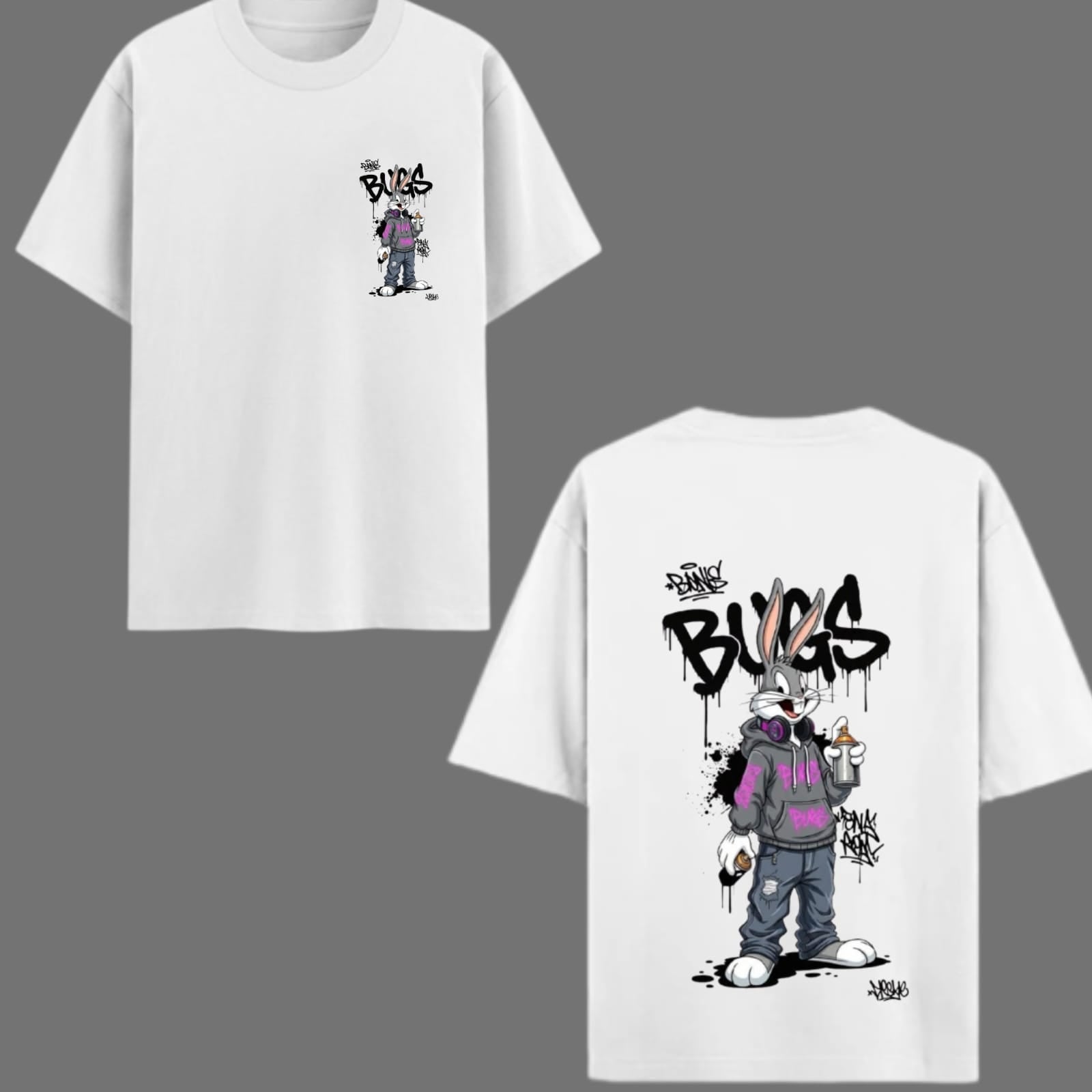 Bugs Graffiti Oversized T-Shirt – Street Edition