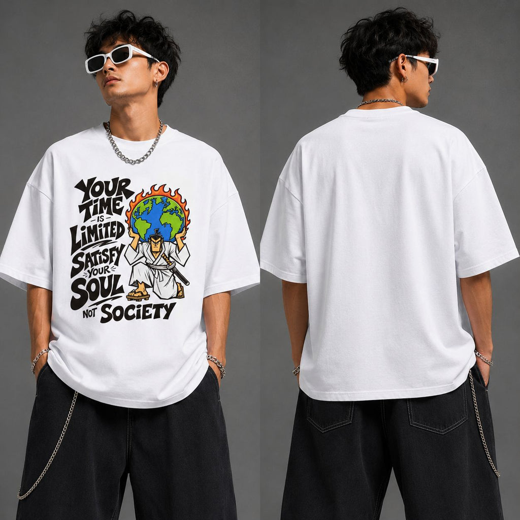Limited Time Oversized Anime Graphic T-Shirt
