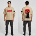 Batman Crimson Moon Shadow Graphic T-Shirt