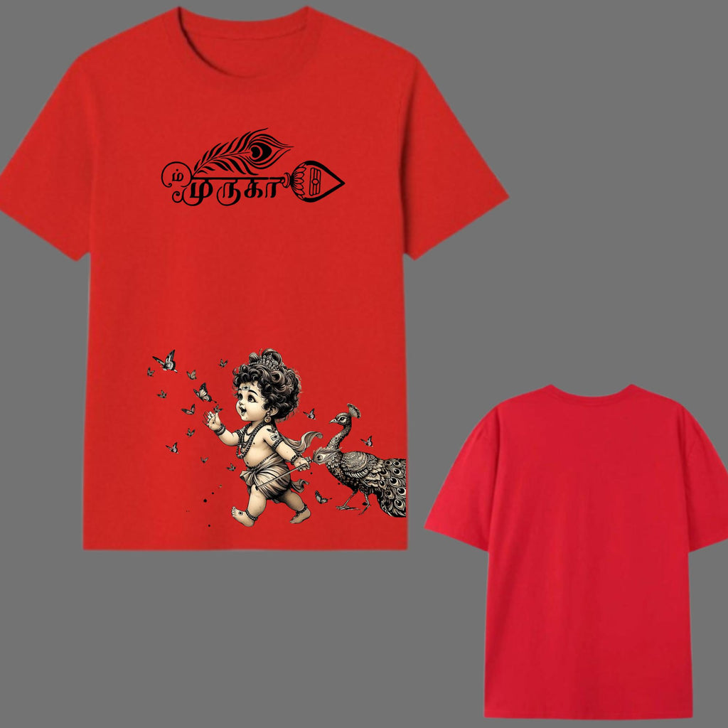 Little Muruga Oversized Graphic Printed T-Shirt – Y2R FASHION