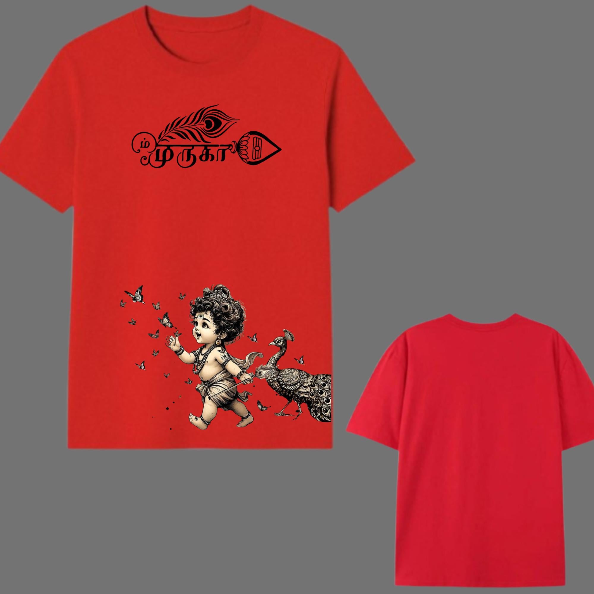 Little Muruga Oversized Graphic Printed T-Shirt – Y2R FASHION