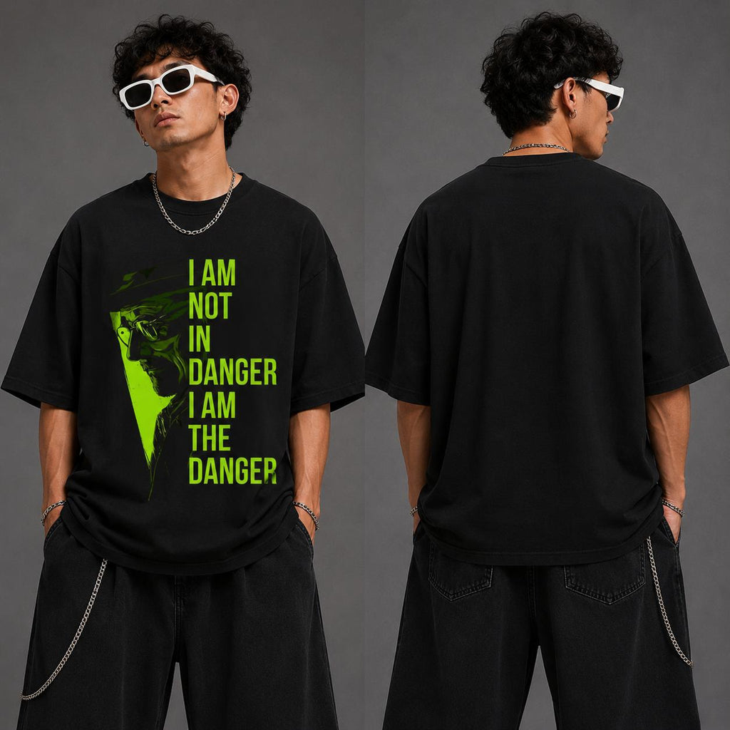 I Am The Danger Oversized Graphic T-Shirt