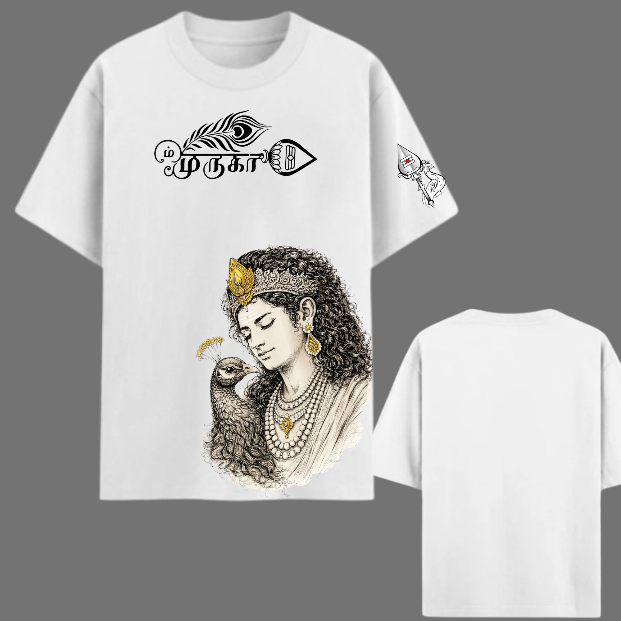 Muruga Oversized Graphic Printed T-Shirt Y2R FASHION