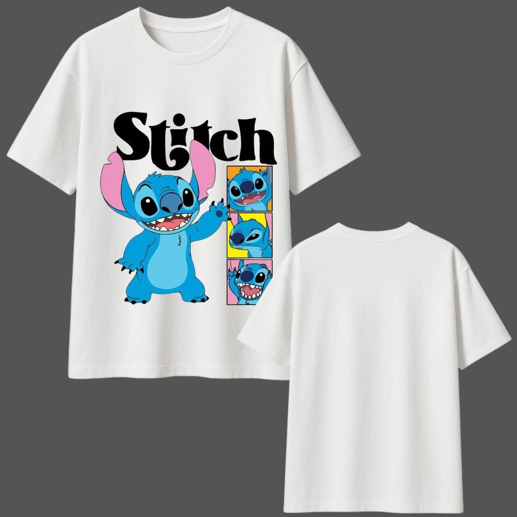 Stitch Oversized Graphic Printed T-Shirt Y2R FASHION