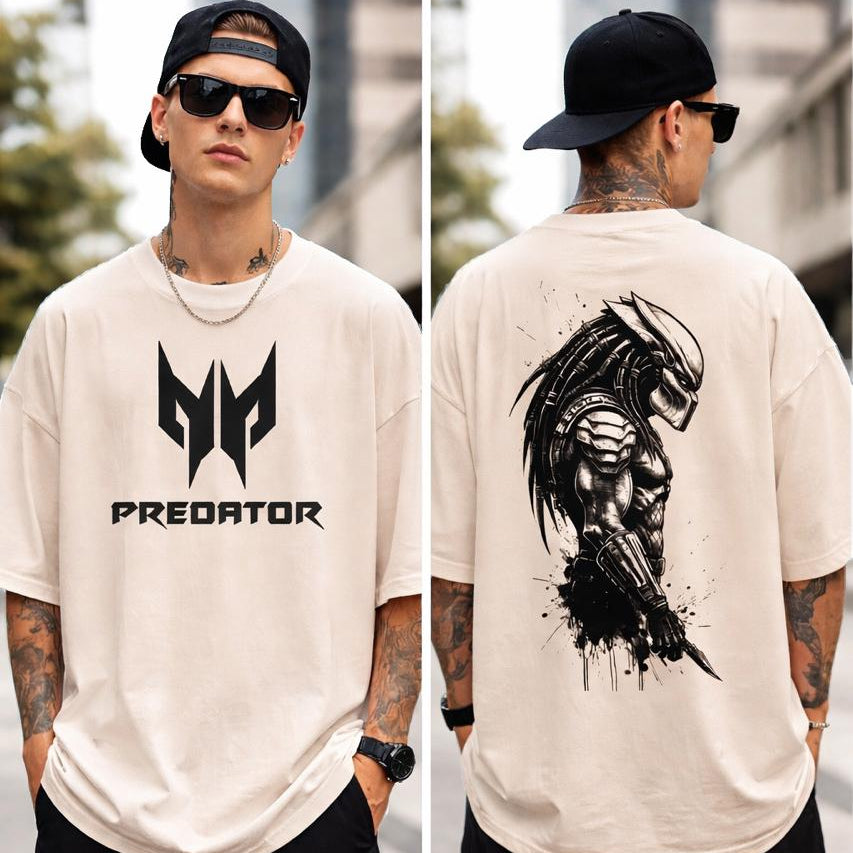 Yautja Hunter Oversized T-shirt | Predator Series
