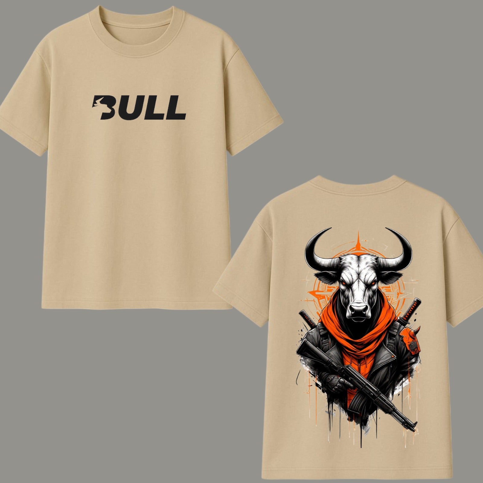 Rogue Bull Cyber-Warrior Oversized T-shirt