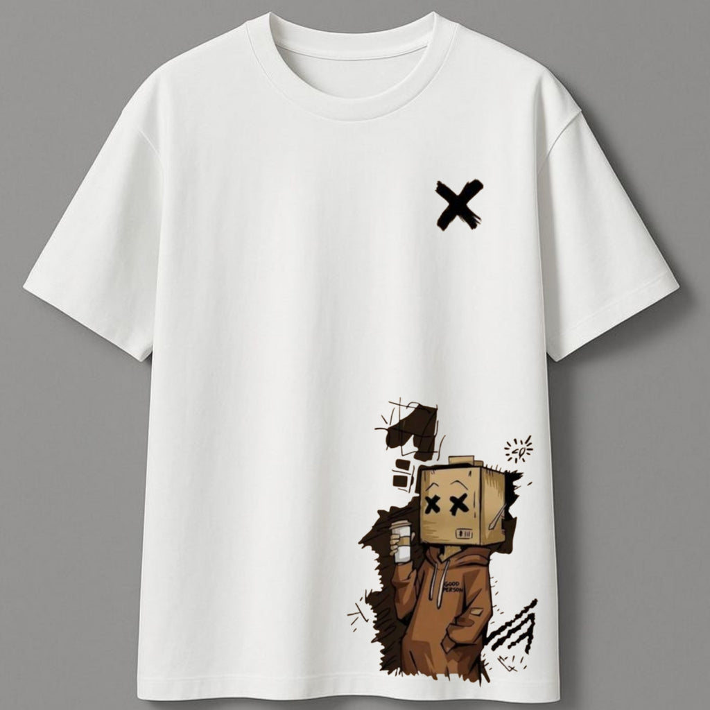 Box Mascot Oversized Graphic T-shirt