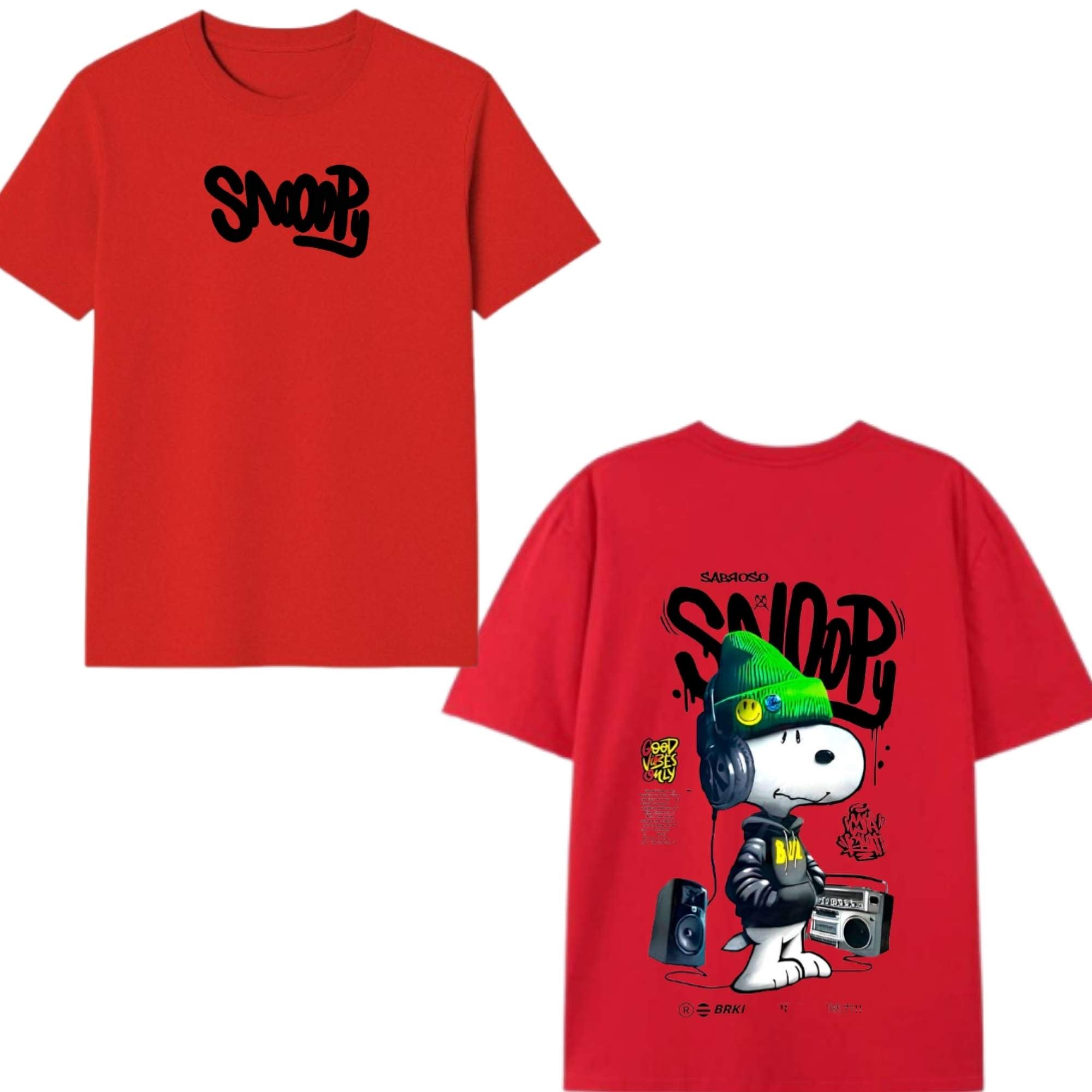 Snoop Good Vibes Oversized T-shirt