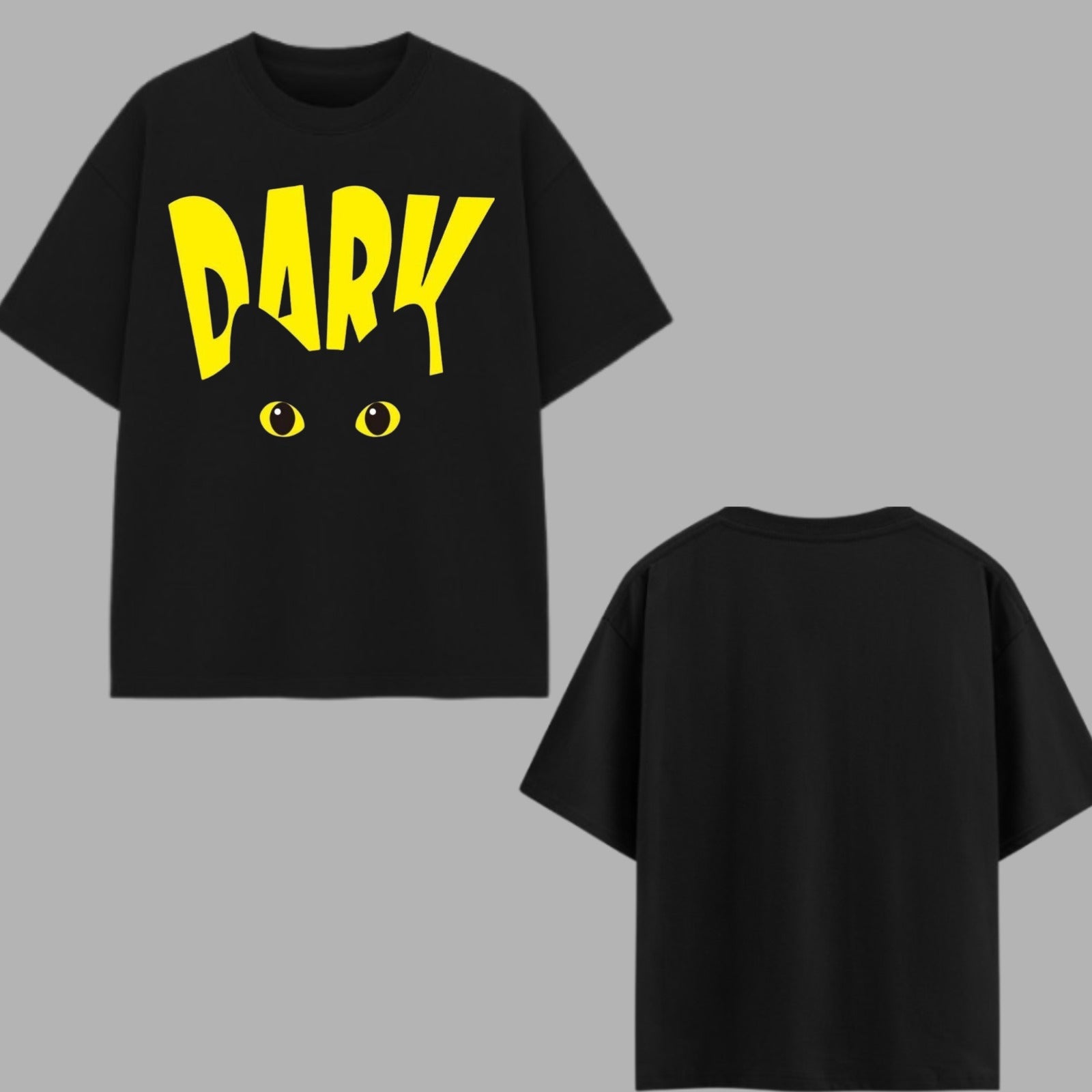 Dark Eyes Oversized Graphic T-Shirt
