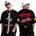 Ferrari "Scuderia Heritage" Oversized T-shirt - Pitch Black