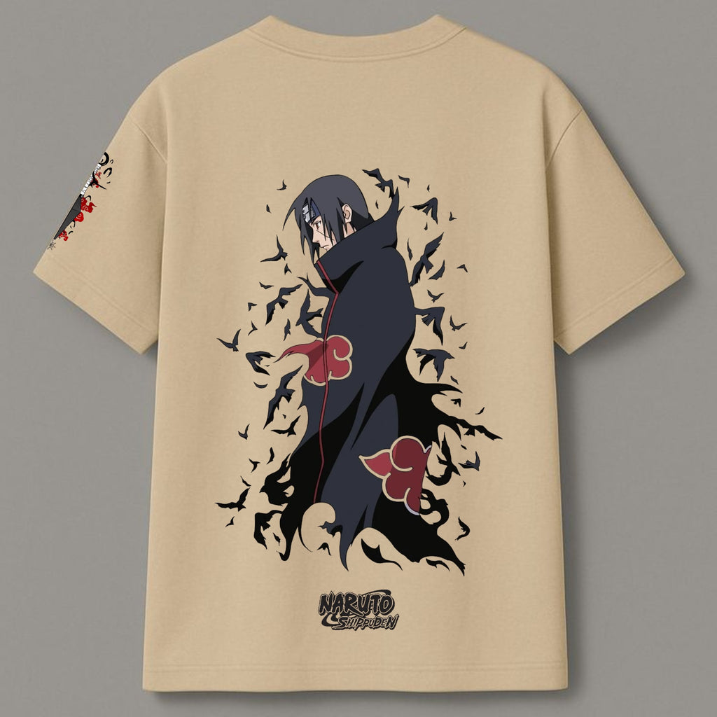 Itachi Uchiha: Crows & Sharingan Oversized T-shirt