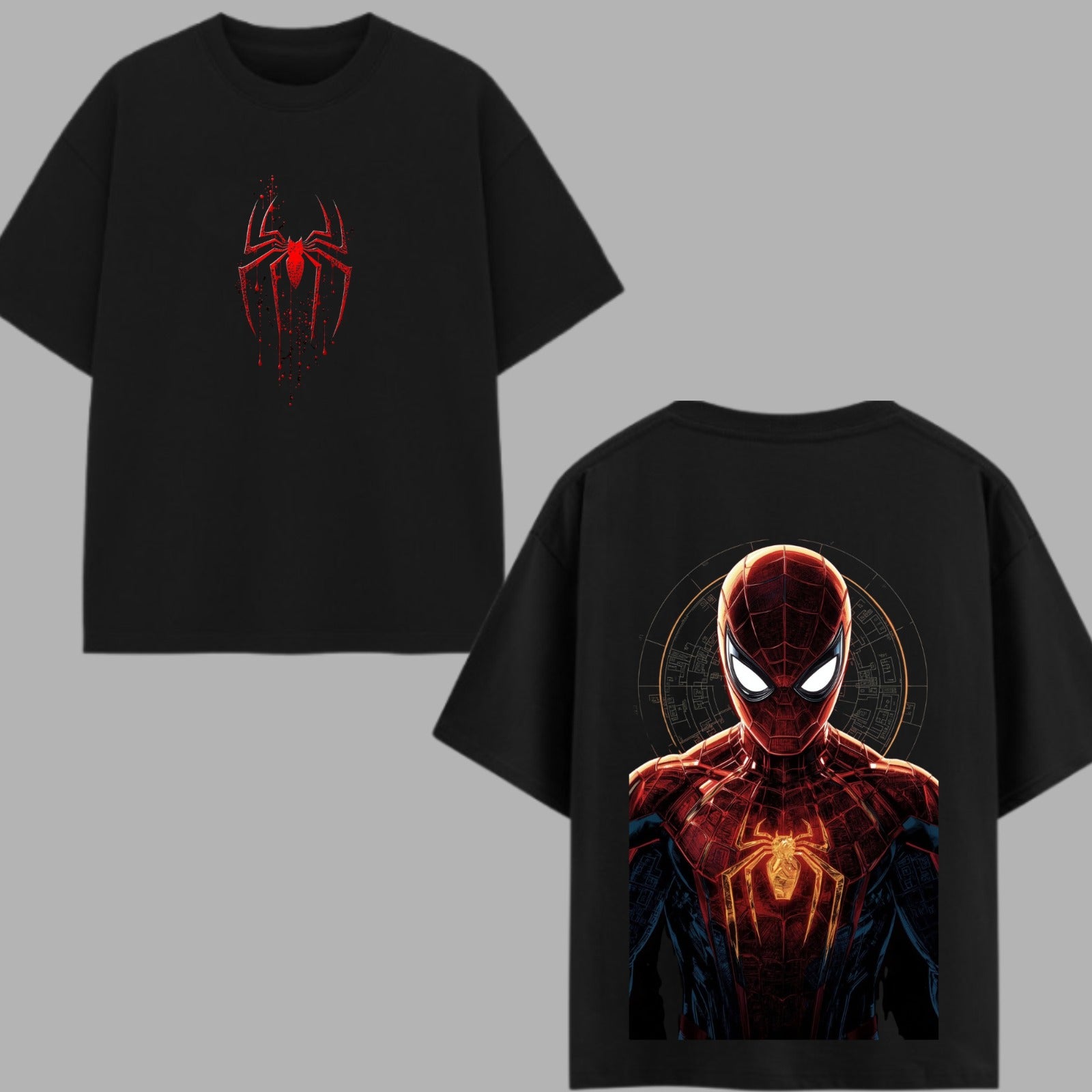 Spider-Warrior Glow Edition Oversized T-shirt