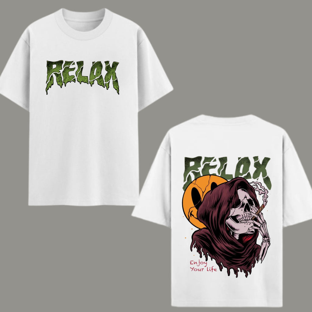 Enjoy Your Life Reaper Oversized T-shirt