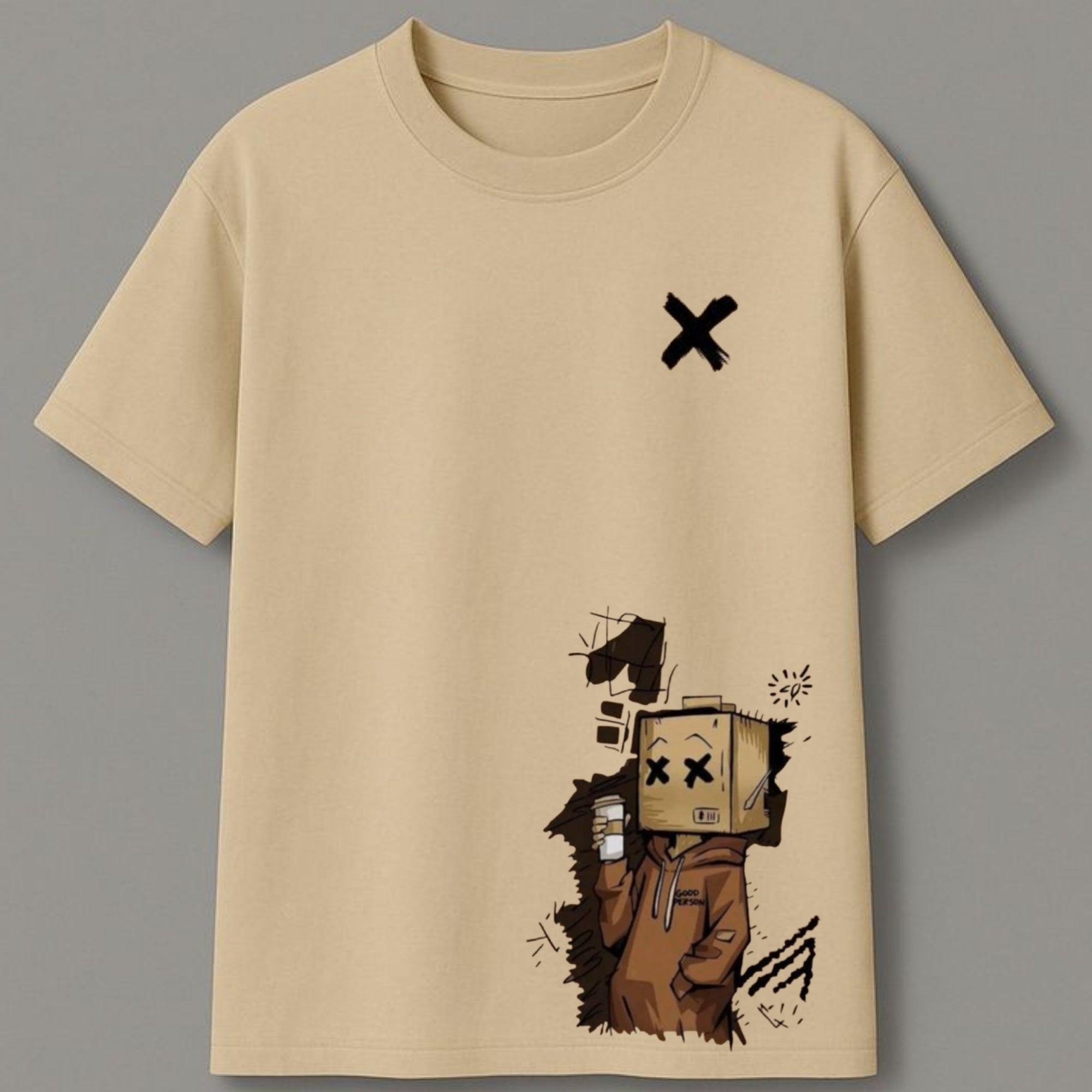 Box Mascot Oversized Graphic T-shirt