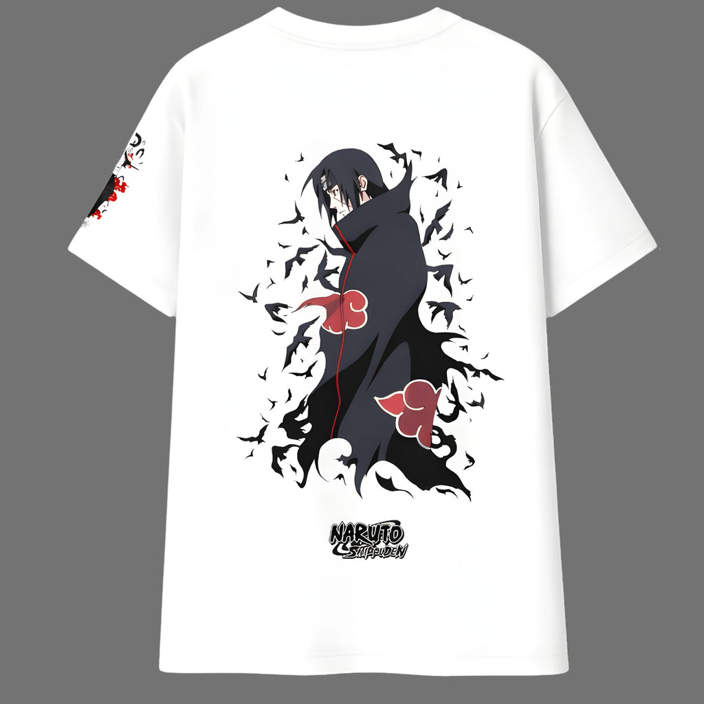Itachi Uchiha: Crows & Sharingan Oversized T-shirt