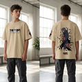 Itachi Uchiha: Crows & Sharingan Oversized T-shirt