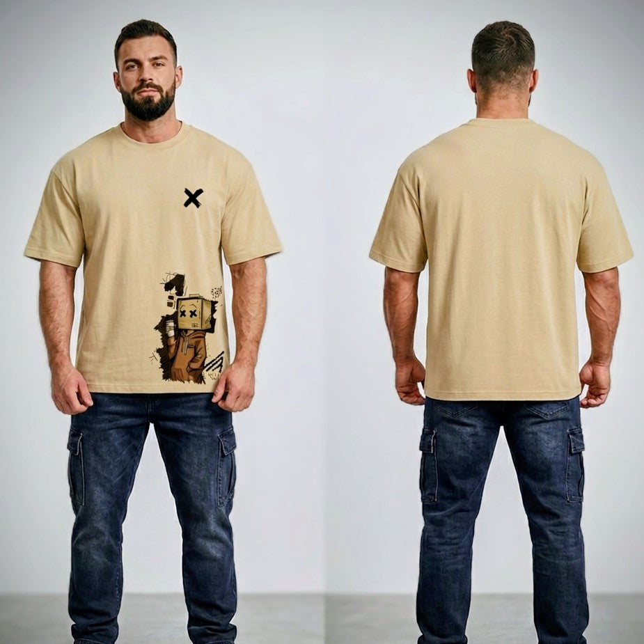Box Mascot Oversized Graphic T-shirt