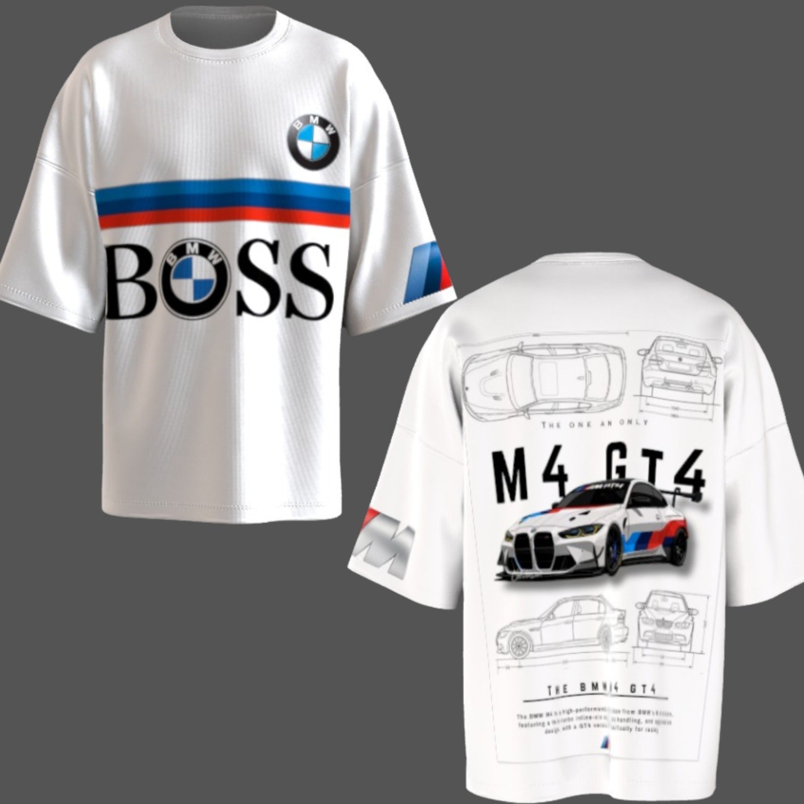 BMW M4 GT4 "Boss" Edition Oversized T-6 - | Motorsport