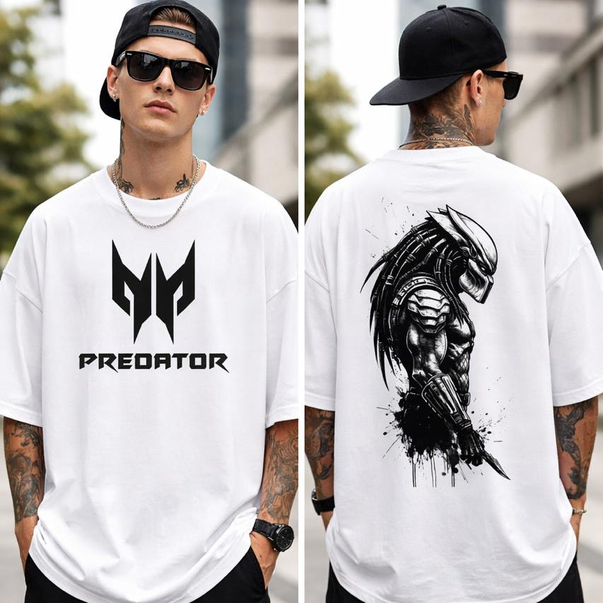 Yautja Hunter Oversized T-shirt | Predator Series