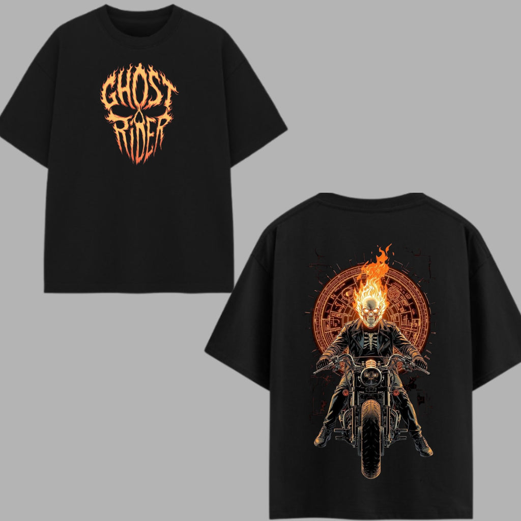 Ghost Rider "Hellfire" Oversized T-shirt