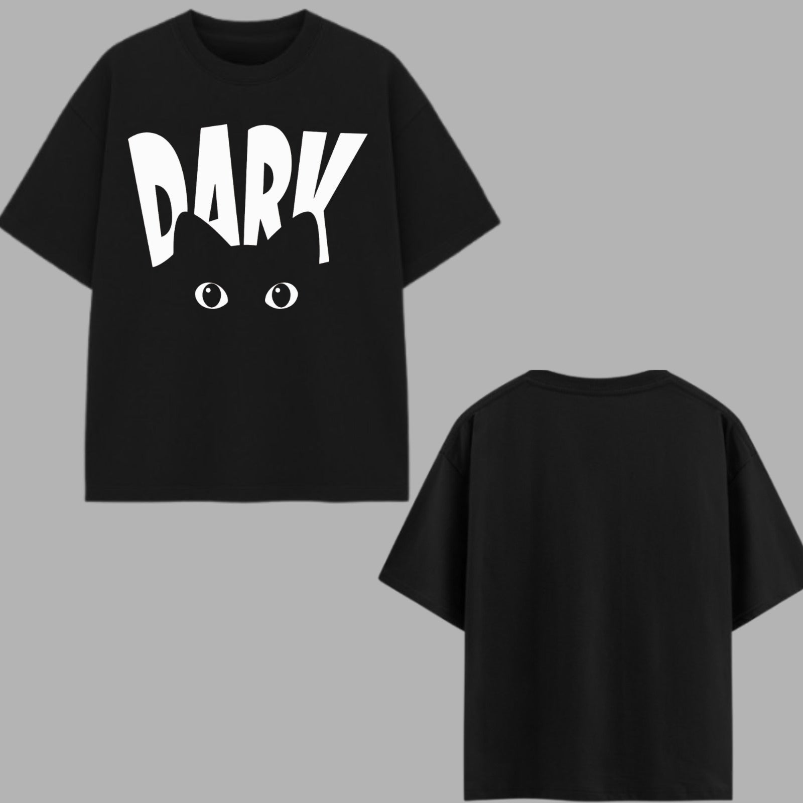 Dark Eyes Oversized Graphic T-Shirt