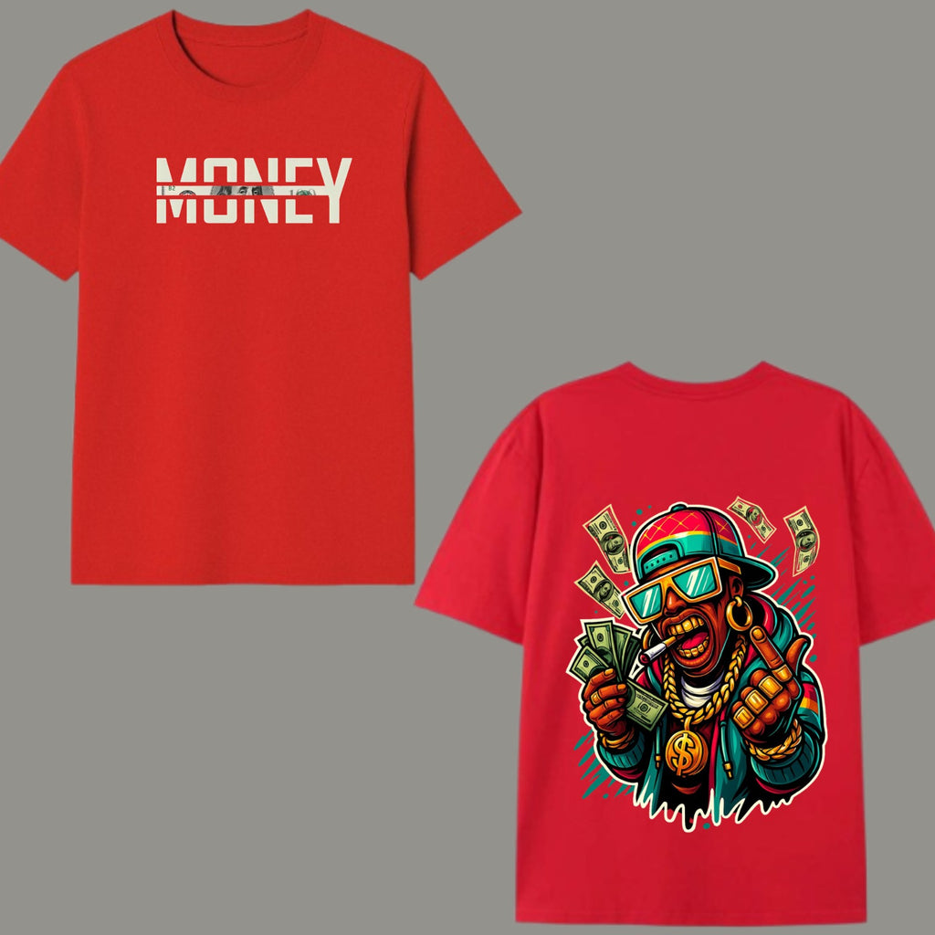 Money Mindset Oversized Graphic T-shirt