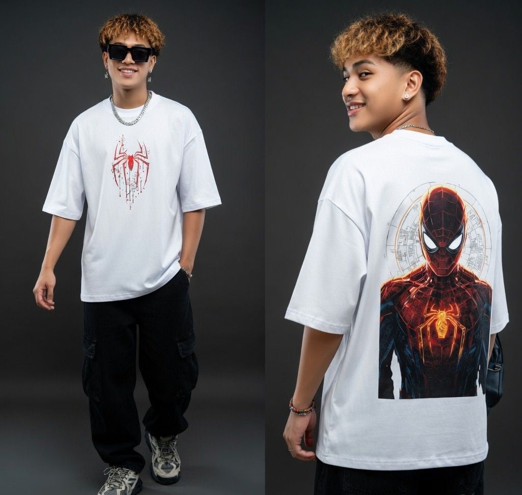 Spider-Warrior Glow Edition Oversized T-shirt