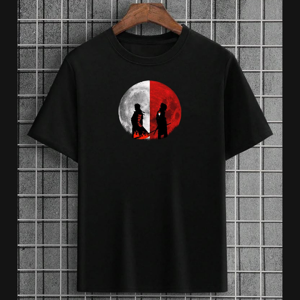 Naruto x Sasuke Duality Graphic T-shirt