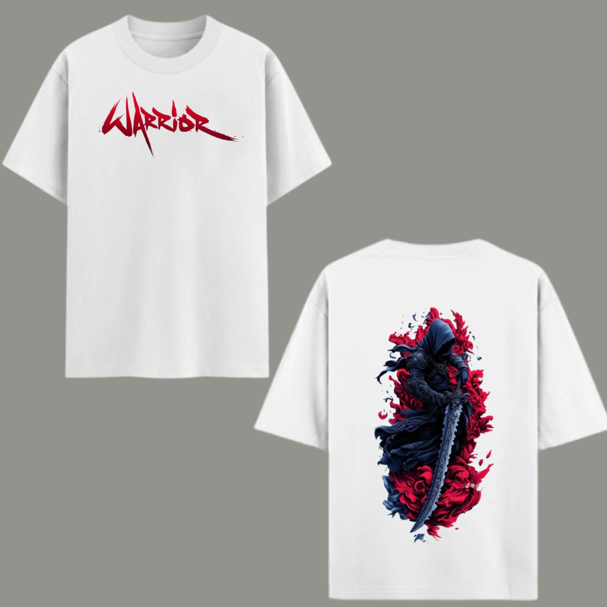 Warrior Dark Knight Oversized T-shirt