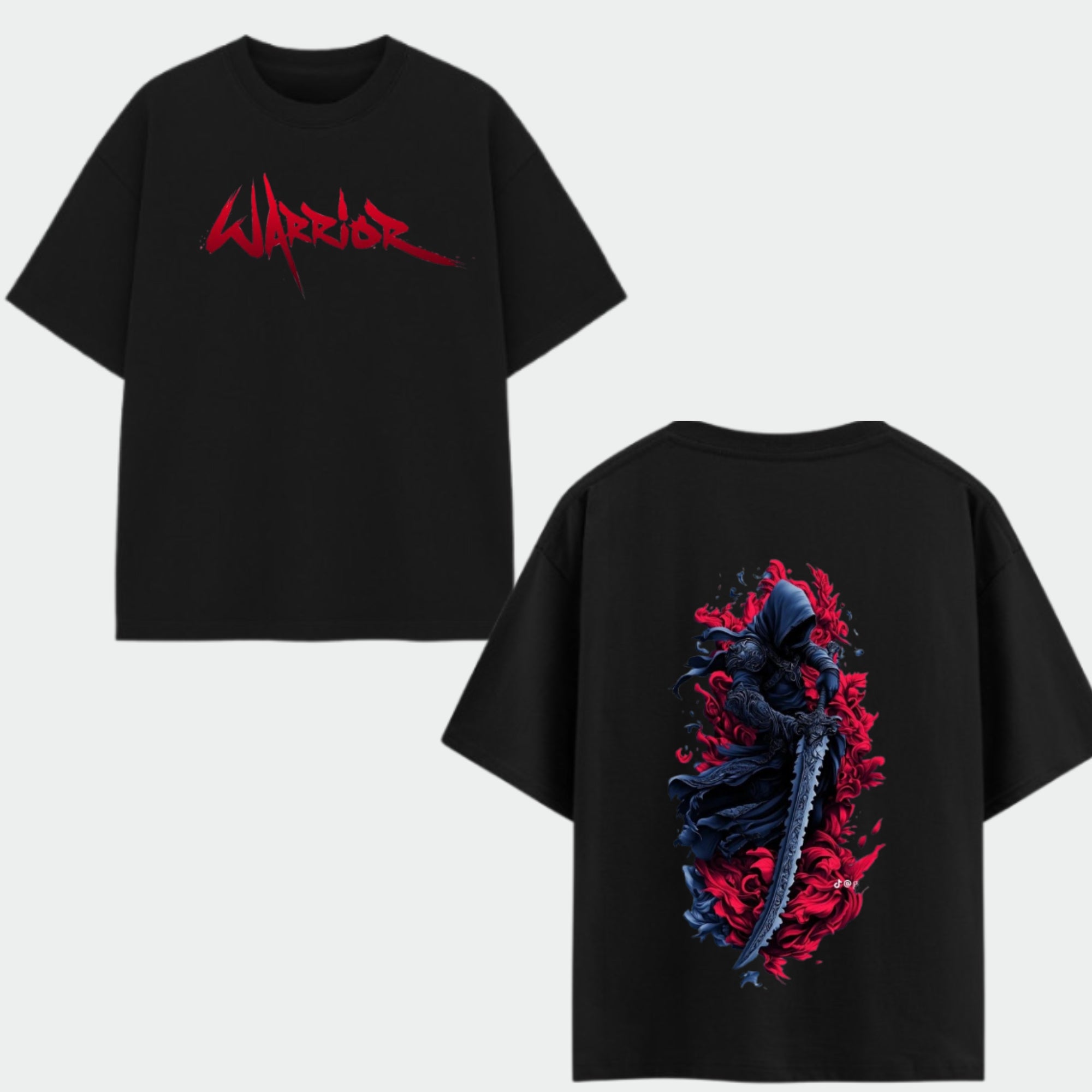 Warrior Dark Knight Oversized T-shirt