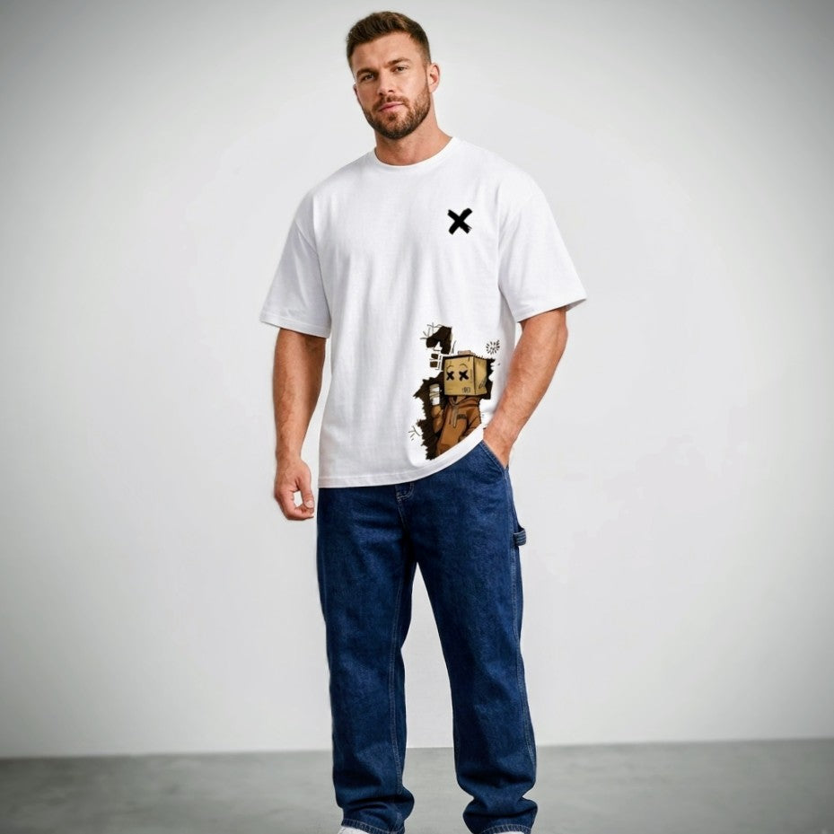 Box Mascot Oversized Graphic T-shirt